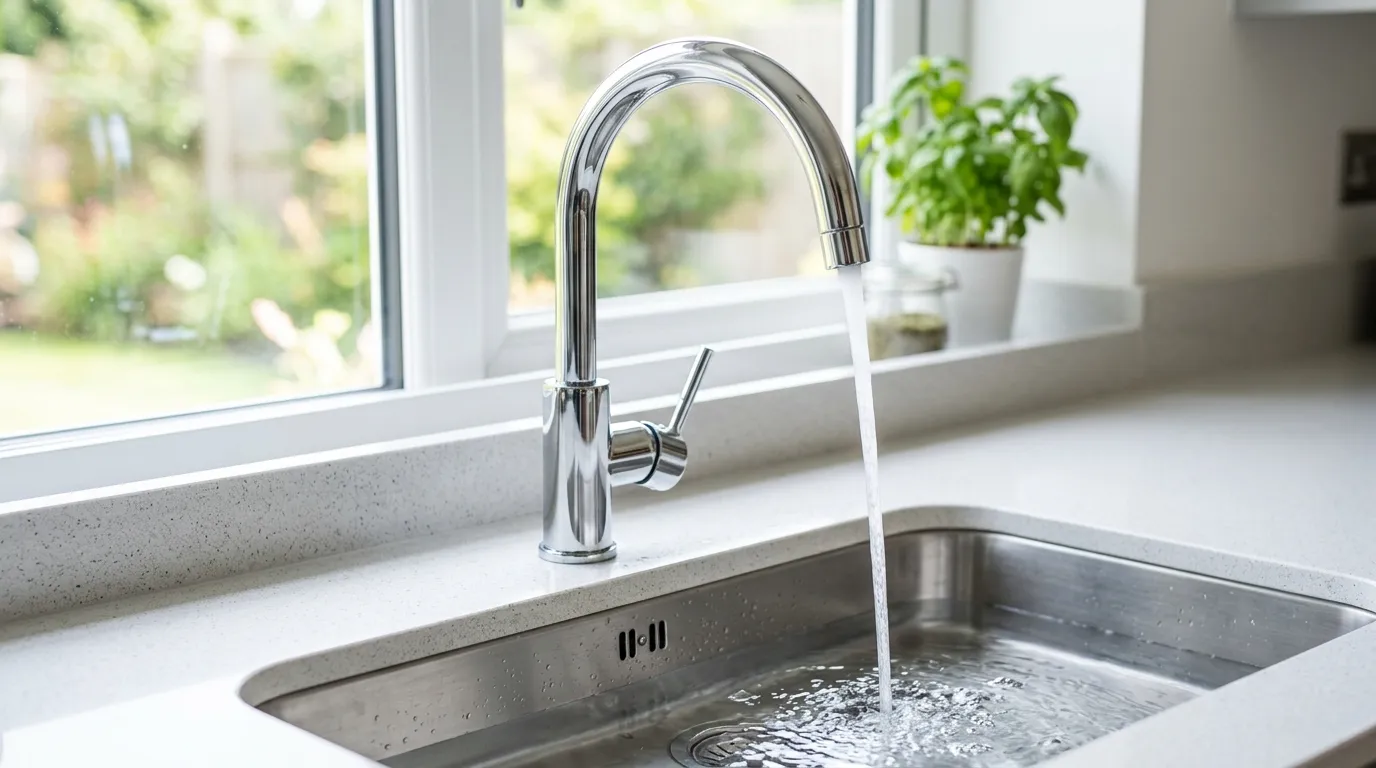 Local Plumbing Master Pros same day plumber fixing a faucet in Glenfield, PA